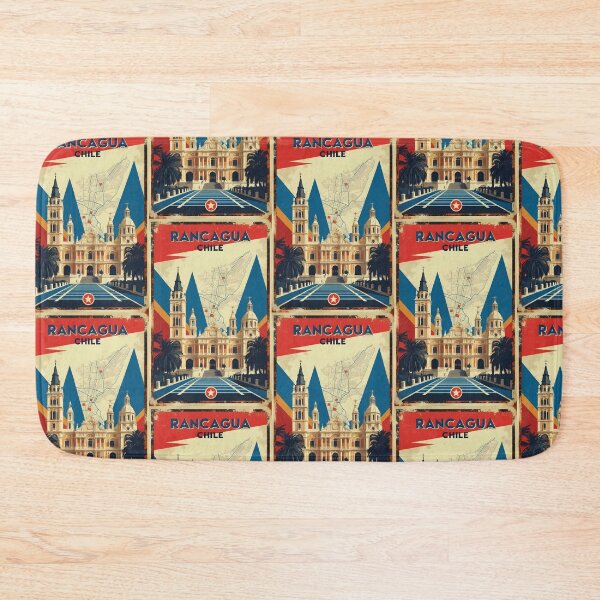Item preview, Rancagua Chile Vintage Travel Tourism designed and sold by TravelersGems.