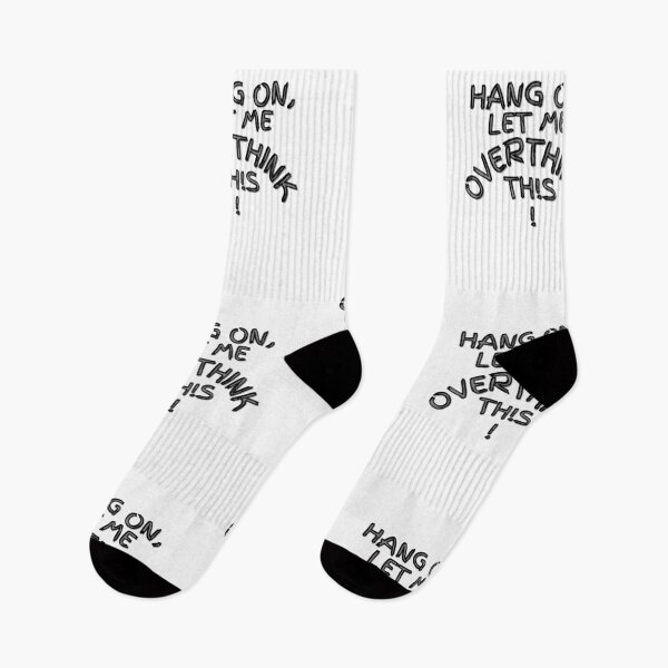 Item preview, "Overthinking Meme Quote – Clean Typography" designed and sold by THEPLUGceoMERCH.