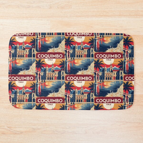 Item preview, Coquimbo Chile Vintage Travel Tourism designed and sold by TravelersGems.