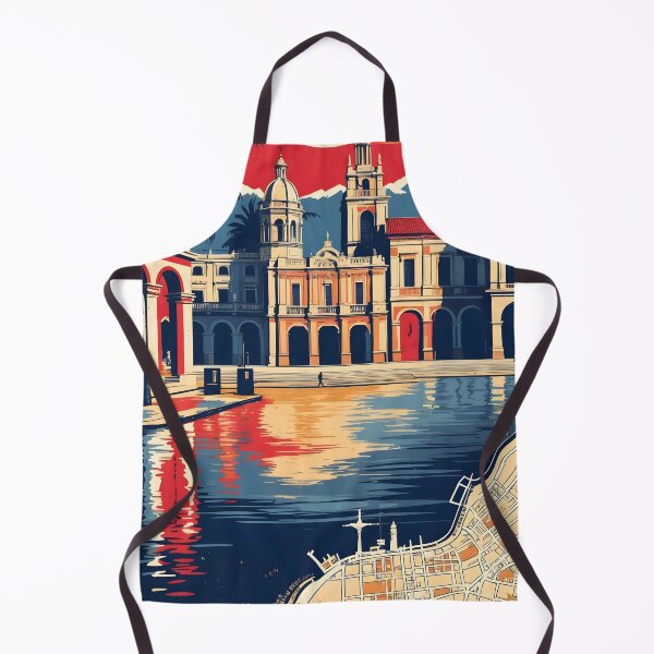 Item preview, Coquimbo Chile Vintage Travel Tourism designed and sold by TravelersGems.