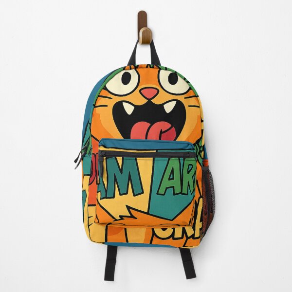 Item preview, Crazy Orange Cat – Funny Orange Cat Pop Art Illustration designed and sold by Idelab-11.