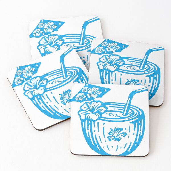 Item preview, TROPICA BLUE FLOWERS designed and sold by nzmsoft.
