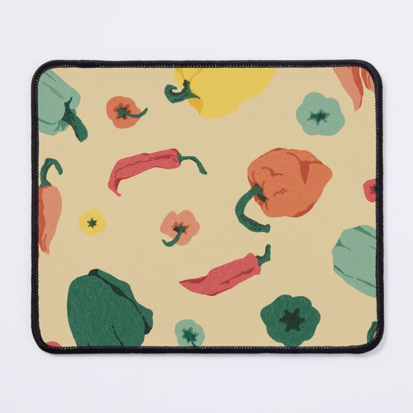 Item preview, Bell Pepper Harvest – Organic Pepper Pattern for Food Lovers designed and sold by Aysa Designs.