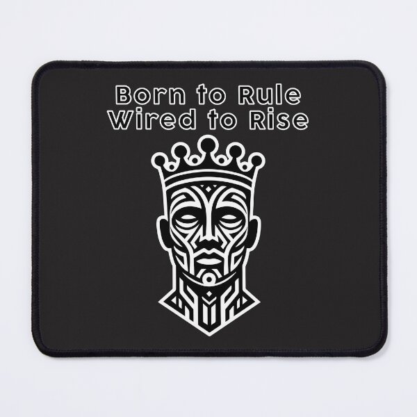 Item preview, Cyber King Tribal Tech Crown – Born to Rule, Wired to Rise Futuristic Design designed and sold by -DEEWOLF-.