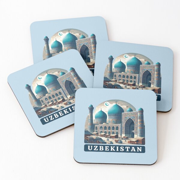 Item preview, Uzbekistan - Scenic Central Asia designed and sold by Myra365Art.