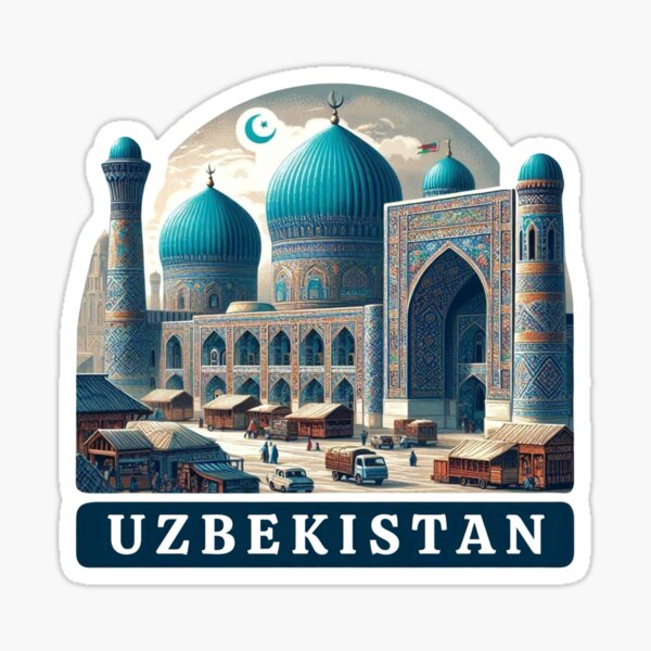 Item preview, Uzbekistan - Scenic Central Asia designed and sold by FineArtsPro.