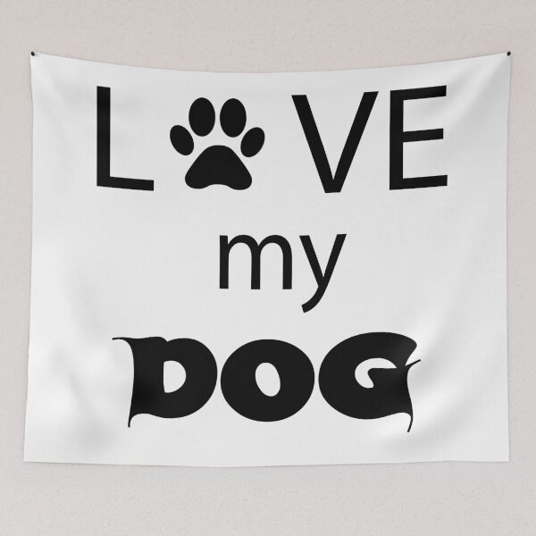Item preview, Love my DOG designed and sold by dogslover22.