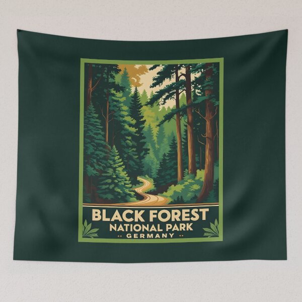 Item preview, Black Forest National Park designed and sold by GoodOldVintage.