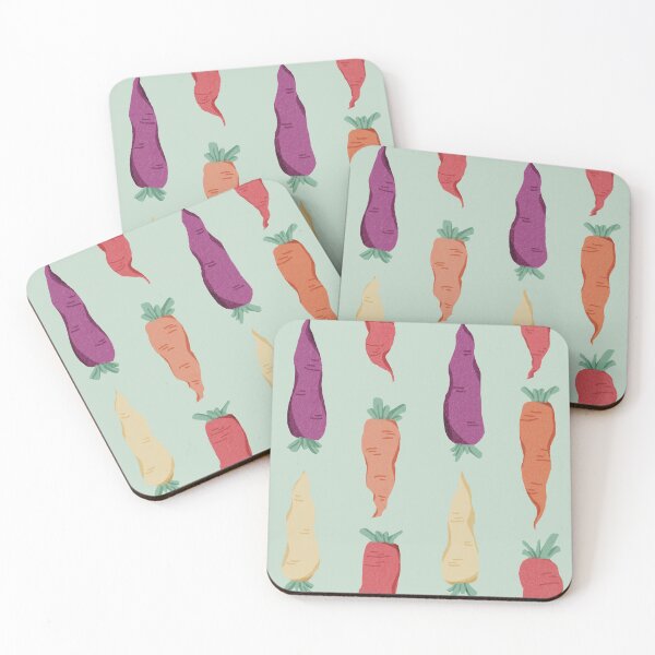 Item preview, Rainbow Carrots – Whimsical Root Veggie designed and sold by Aysa Designs.