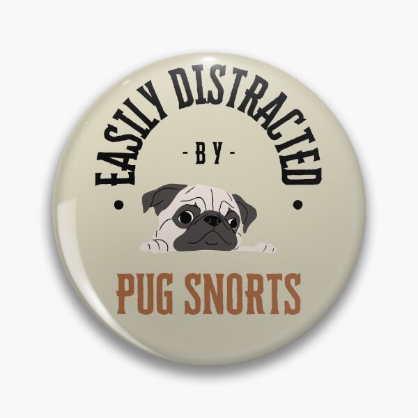 Item preview, Title:   Pug Snorts – Funny Dog Lover designed and sold by Oopsie Doodle .