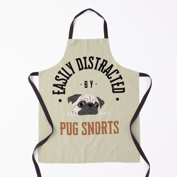 Item preview, Title: Pug Snorts – Funny Dog Lover designed and sold by Oopsie Doodle .