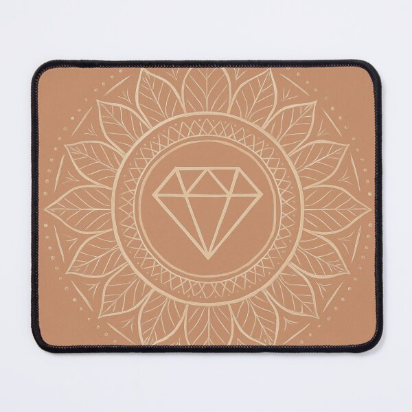 Item preview, Diamond Mandala Boho – Soft Strength in Terracotta Ritual - Diamond Mandala Boho – Soft Strength in Terracotta Light designed and sold by 	aluzia.design.