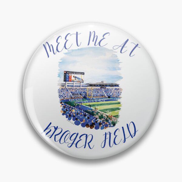 Item preview, Meet Me At Kroger Field Kentucky Football Gameday Pin Buttons designed and sold by Outfitz & More.