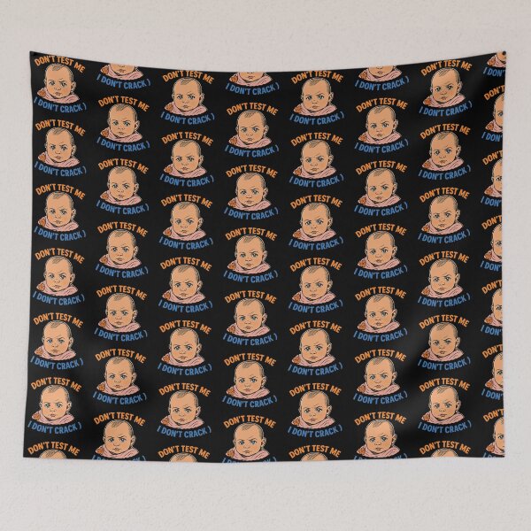 Item preview, Don't Test Me - Cartoon Confidence designed and sold by SwarozycStudio.