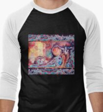 QUEEN OF ARCADIA Fantasy Collection Men's Baseball ¾ T-Shirt