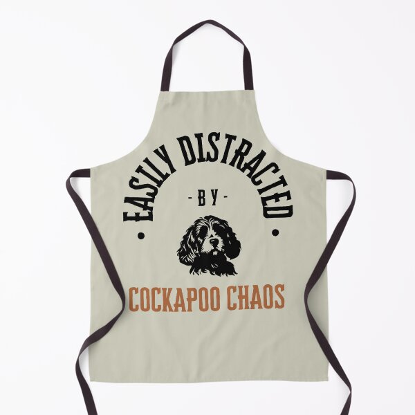 Item preview, Easily Distracted by Cockapoo Chaos – Funny Dog Lover  designed and sold by Oopsie Doodle .