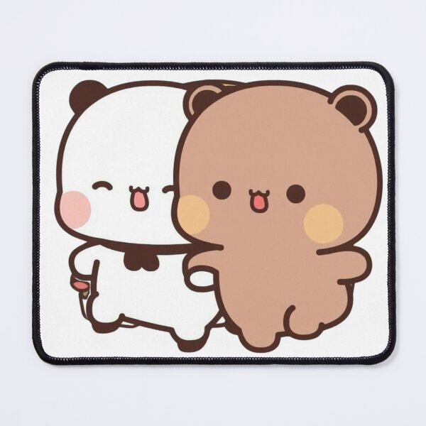 Item preview, Panda Bear And Brownie True Love BUBU DUDU Couple Goma peach Sugar Valentine xmas  2026  designed and sold by BlueSkylineArts.