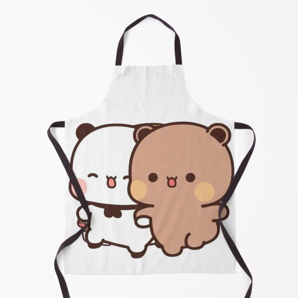 Item preview, Panda Bear And Brownie True Love BUBU DUDU Couple Goma peach Sugar Valentine xmas 2026 designed and sold by BlueSkylineArts.