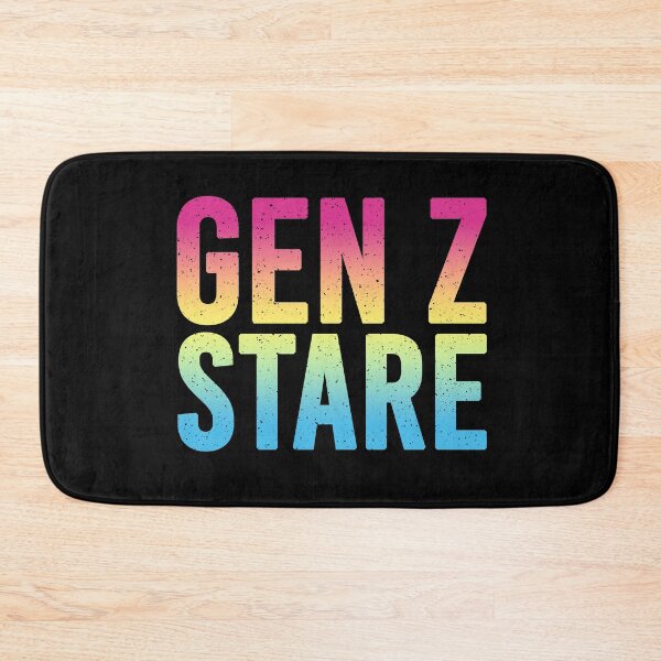 Item preview, Gen Z Stare Neon Gradient designed and sold by Memes N Lore .