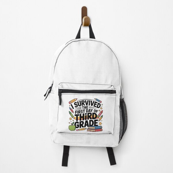Item preview, I Survived First Day of Third Grade Art designed and sold by CarolineCanessa.