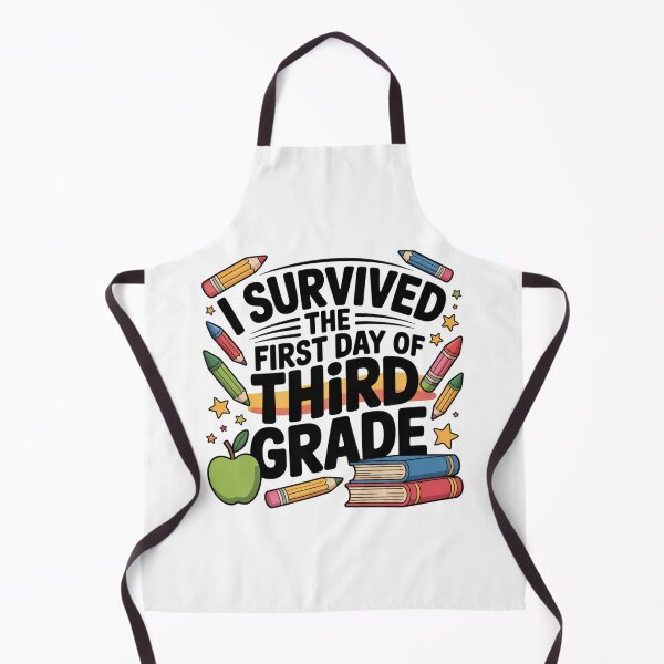 Item preview, I Survived First Day of Third Grade Art designed and sold by CarolineCanessa.