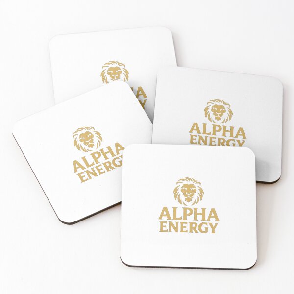 Item preview, Alpha Energy Lion Head Gold Typography designed and sold by Aripro1.