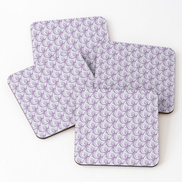 Item preview, Under Water Long Grass Abstract in Purple designed and sold by Artistestella.