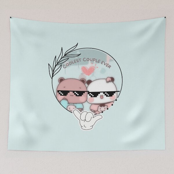 Item preview, Coolest Couple Ever Bubu Dudu Panda Bear Browne Love 2026 designed and sold by BlueSkylineArts.