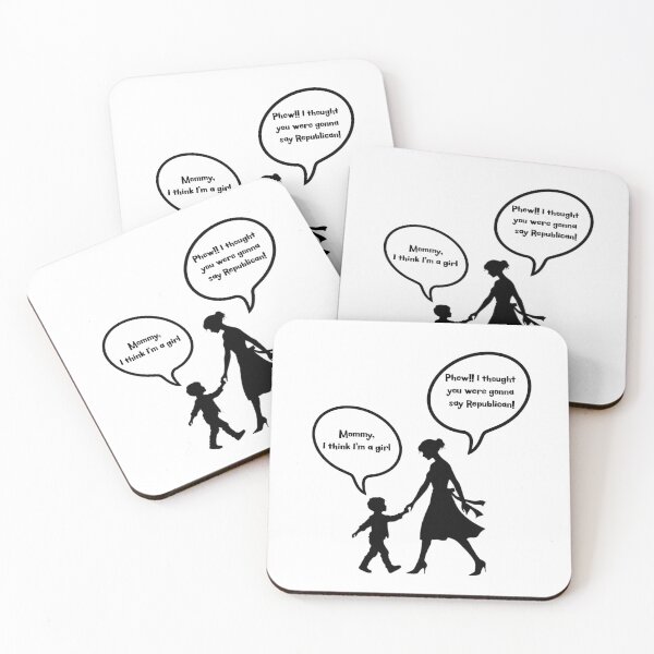 Item preview, Liberal Humor Comic – Parenting and Politics designed and sold by Kristina Gale.