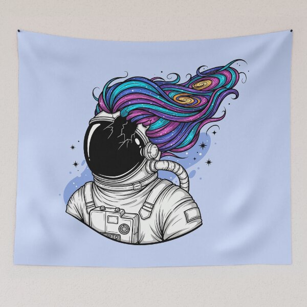 Item preview, Galaxy Hair, Don’t Care designed and sold by Amir Faysal.
