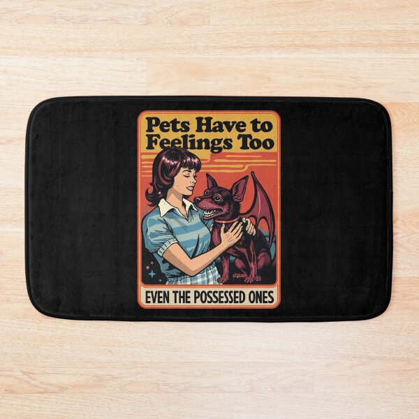 Item preview, Retro Possessed Dog Dark Humor Pet Adoption designed and sold by Vintagenaut Co..
