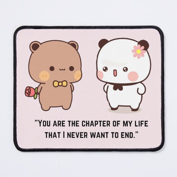 Item preview, You Are The Chapter Of My Life That I Never Want To End Bubu Dudu Panda Bear Love 2026 designed and sold by BlueSkylineArts.