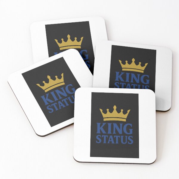 Item preview, King Status Crown Bold Typography designed and sold by Aripro1.