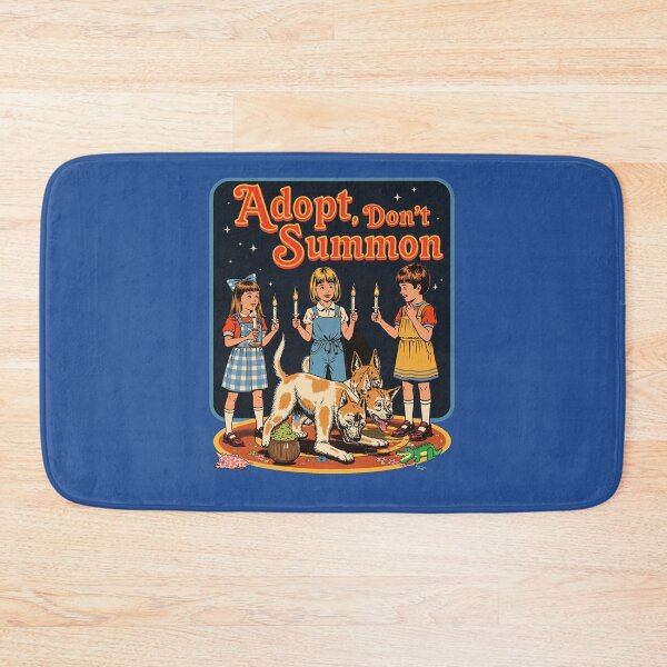 Item preview, Retro Adopt Don't Summon Funny Dog Dark Humor designed and sold by Vintagenaut Co..