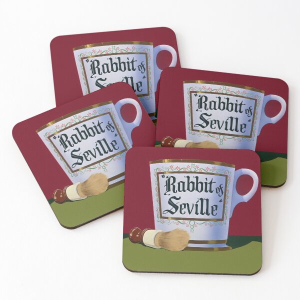 Item preview, Rabbit of Seville Cup Illustration designed and sold by Rue Market.