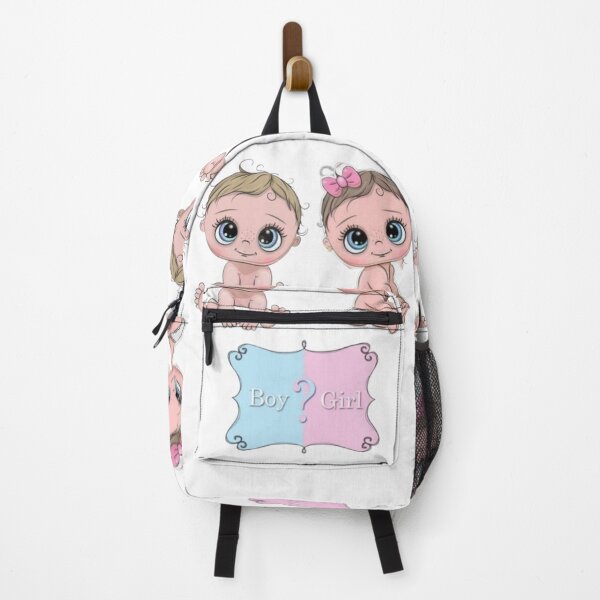 Item preview, Fille ou Garçon ? Illustration Mignonne pour Gender Reveal – Bébé Garçon et Bébé Fille Dessin designed and sold by MeowLoka ⭐⭐⭐⭐.