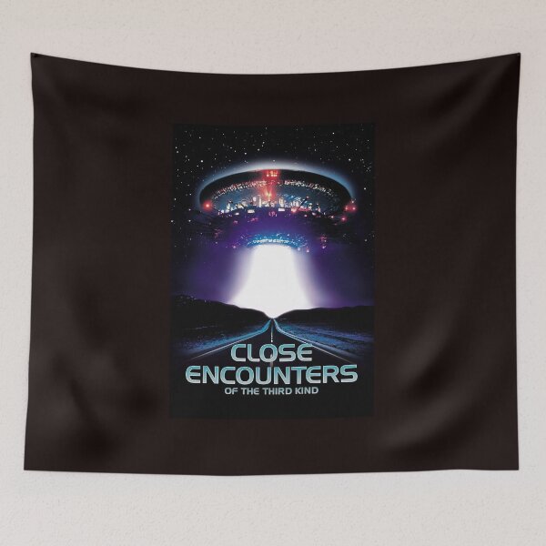 Item preview, Spaceship Encounter on Deserted Road designed and sold by Rue Market.