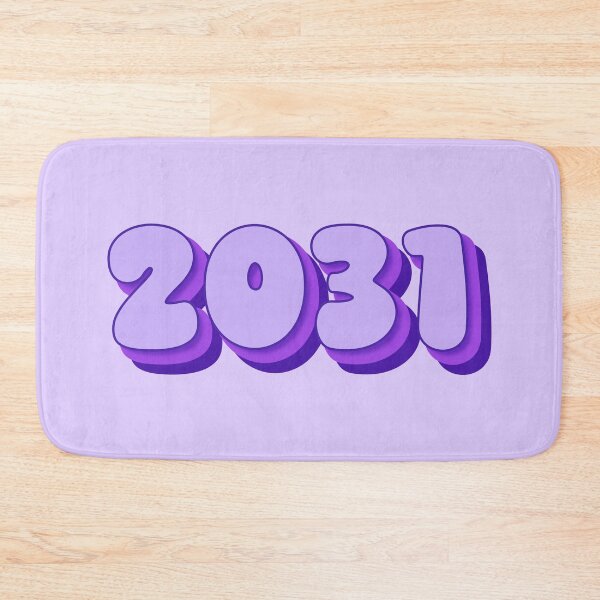 Item preview, 2031 Year - Twenty Thirty One - Pale Purple - Lavender - Lilac - Royal Purple - Typography - New Year 2031 designed and sold by TheIconShop.