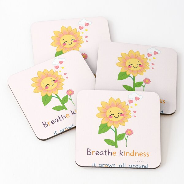 Item preview, Souffle de gentillesse – Fleurs en éveil. Kindness Breath – Let Flowers Bloom designed and sold by Drawingshirts.
