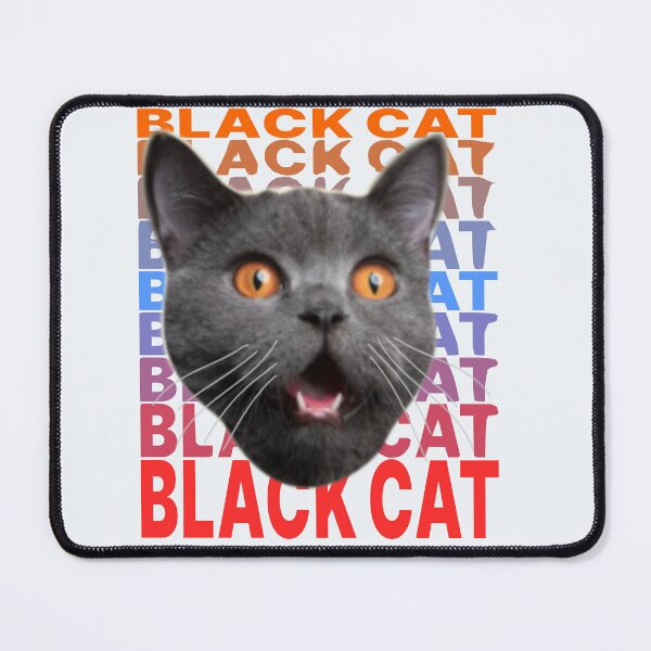 Item preview, Black Cat Angry Look designed and sold by DNC1134.