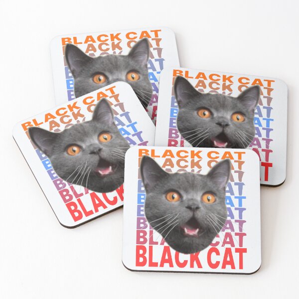 Item preview, Black Cat Angry Look designed and sold by DNC1134.
