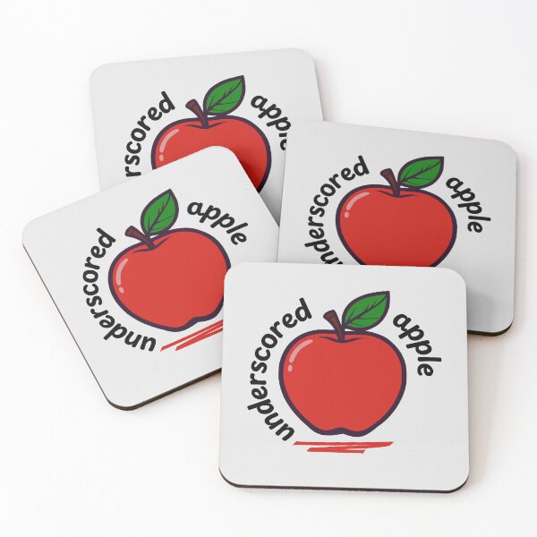 Item preview, An Underscored Apple for Emphasis. designed and sold by MPC-Mince-Pies.