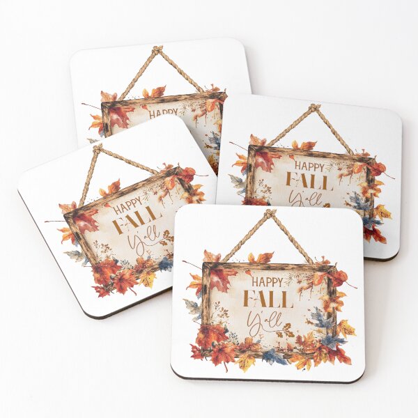Item preview, Happy Fall Y'all sign designed and sold by The Goods, Designs by Pam Saracino.