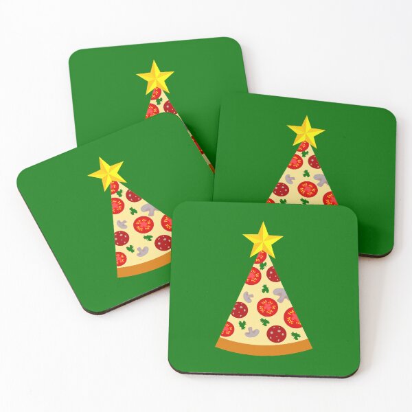 Item preview, ugly christmas pizza tree funny italian xmas designed and sold by Gossip Rag.