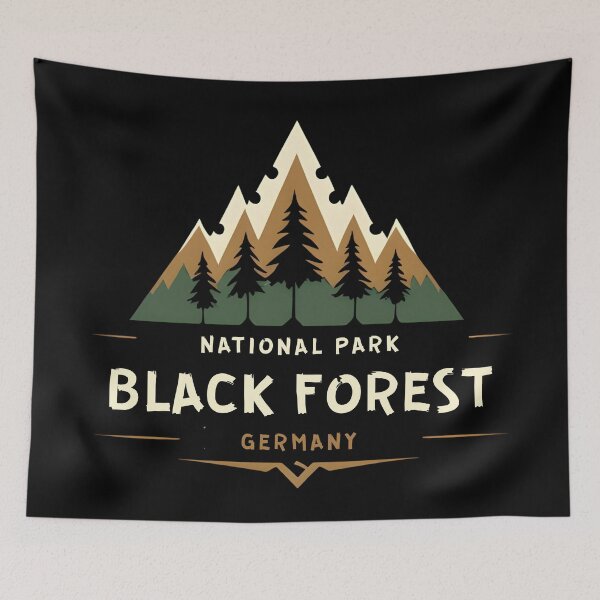 Item preview, Black Forest National Park designed and sold by GoodOldVintage.
