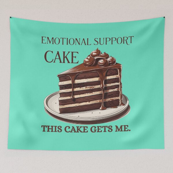 Item preview, Emotional Support Cake designed and sold by BreakupCentral.