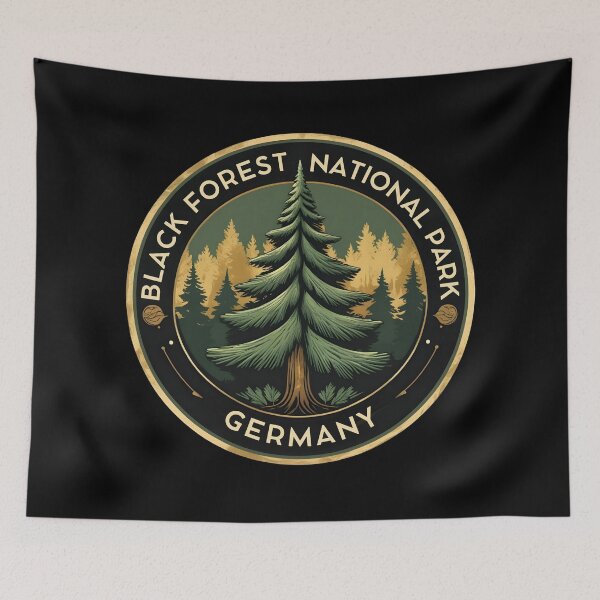 Item preview, Black Forest National Park designed and sold by GoodOldVintage.