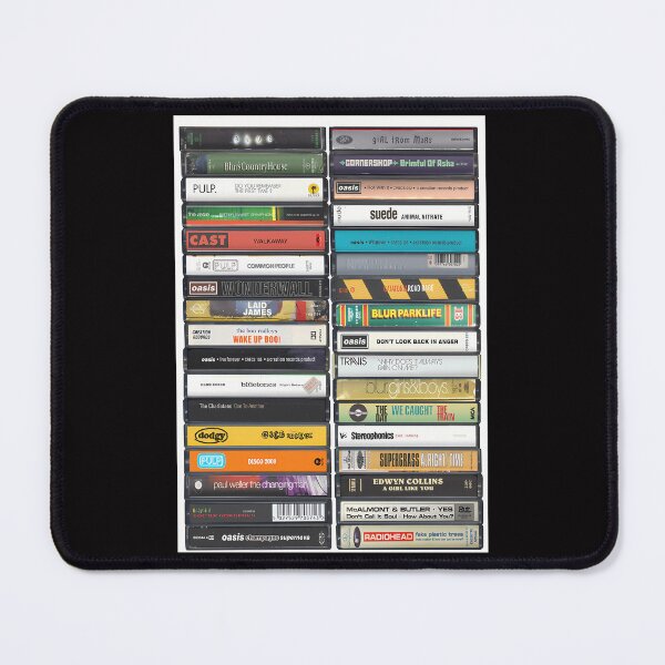 Item preview, Britpop Singles - 90S Music Cassette  designed and sold by TheDesignWork.