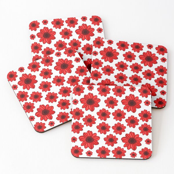 Item preview, Red Flowers Seamless Pattern designed and sold by adlkh.