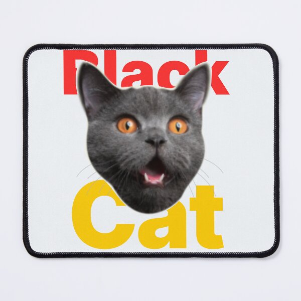 Item preview, Black Cat Angry Look designed and sold by DNC1134.